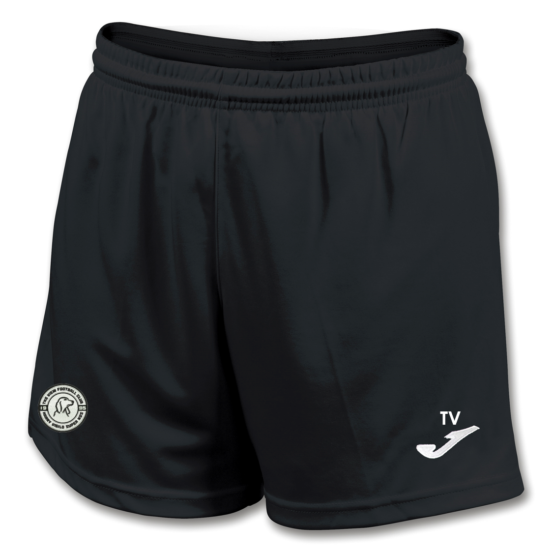 The View FC Womens Fit Shorts Black (Paris)