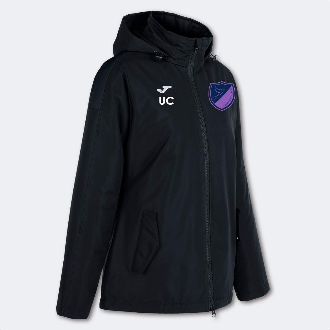 Uckfield College Winter Coat Womens Fit Black (Trivor)