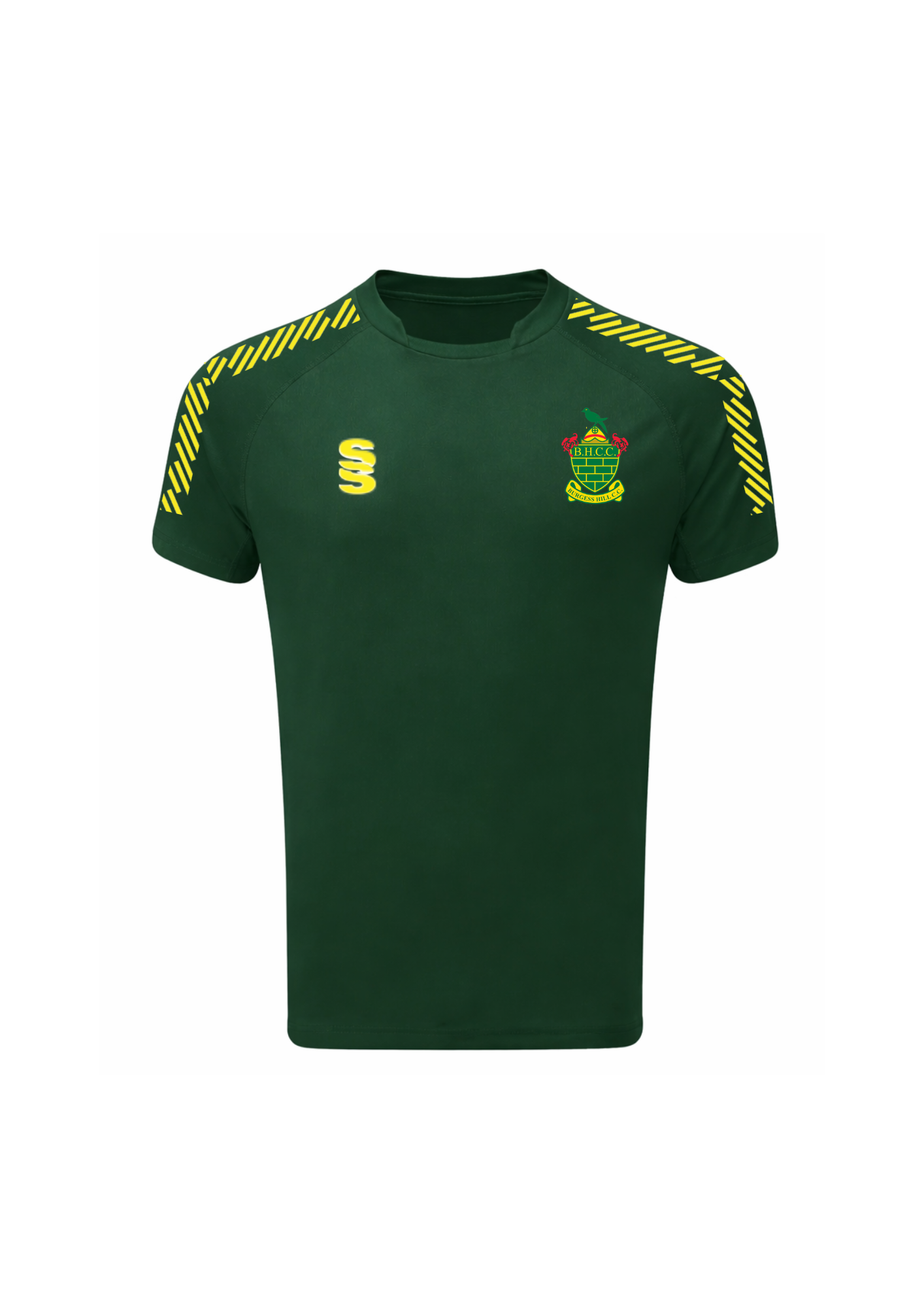 Burgess Hill Cricket Club Girls Match Shirt Women's Fit (Dual Games)