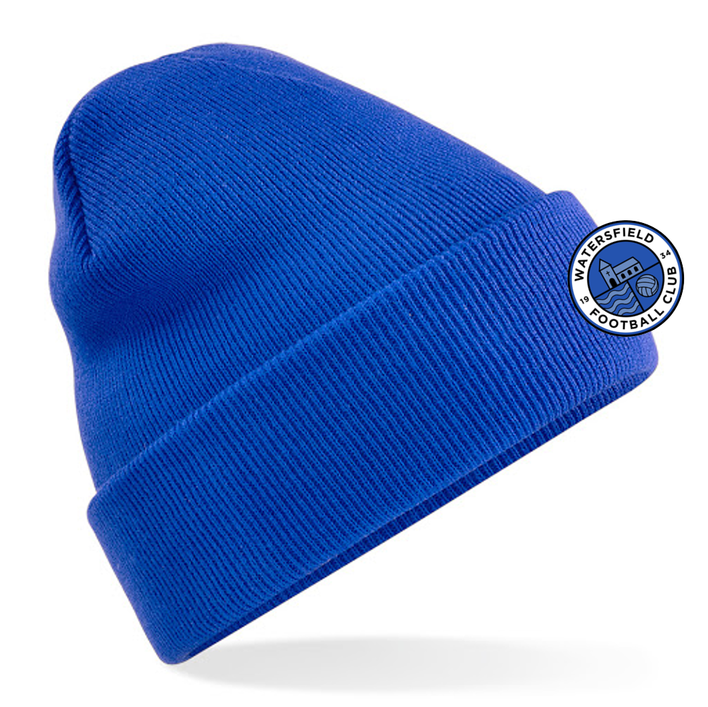 Watersfield FC Winter Hat Royal Blue
