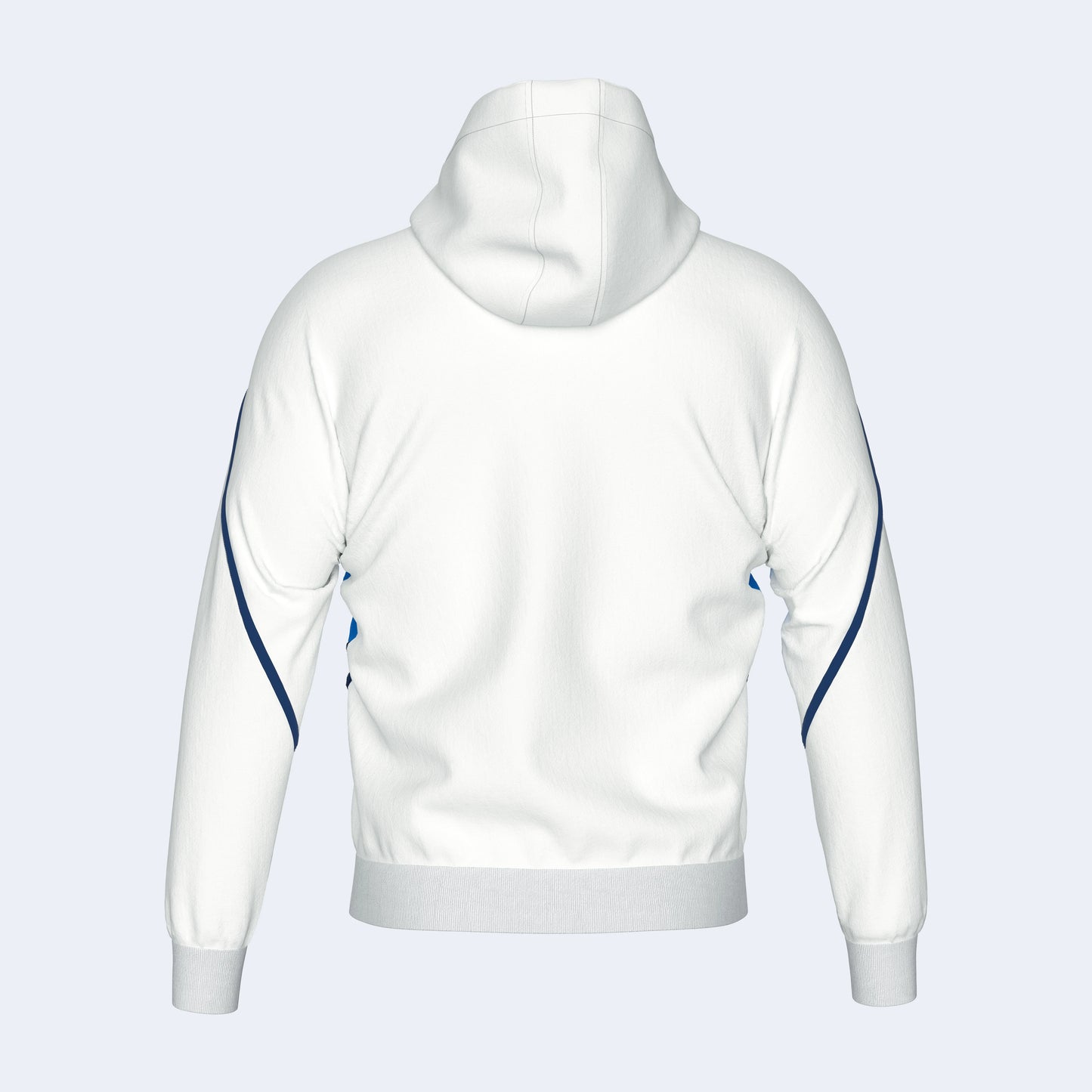 Errea Clancy Zip Hoodie White Blue Junior