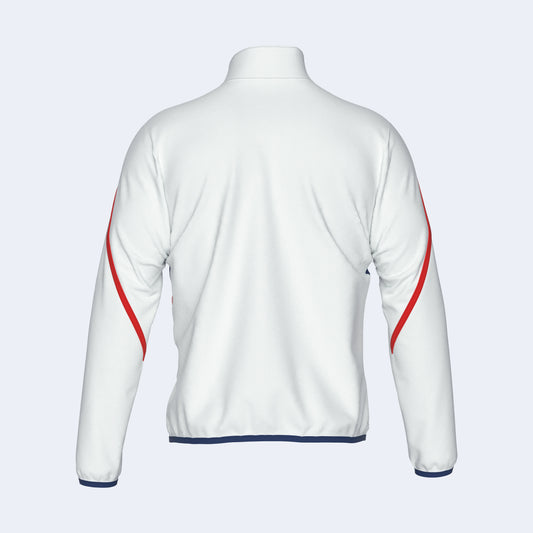 Errea Christopher Jacket White Red Junior