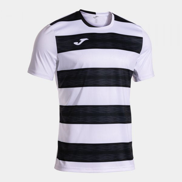 Joma Europa VI White Black Tee Adult