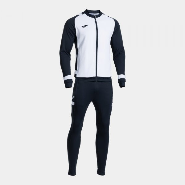 Joma Lider Tracksuit White Navy Junior