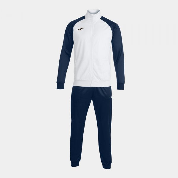 Joma Academy IV Tracksuit White Navy Junior