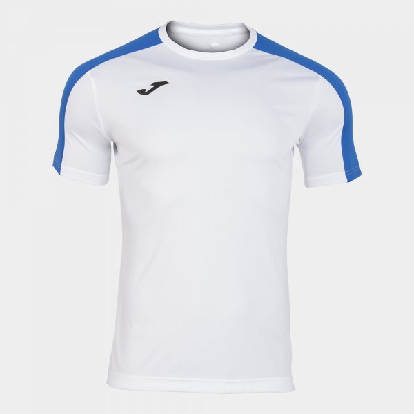 Joma Academy III White Royal Blue Tee Adult