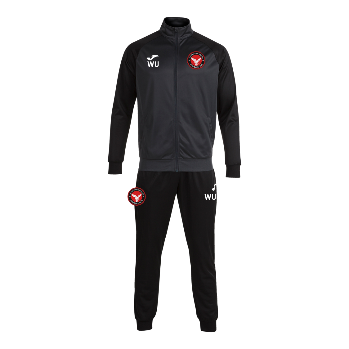 Whitehawk United Tracksuit Black/Grey (Academy)