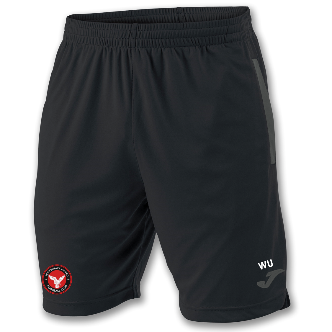 Whitehawk United Pocket Shorts Black/Grey (Miami)