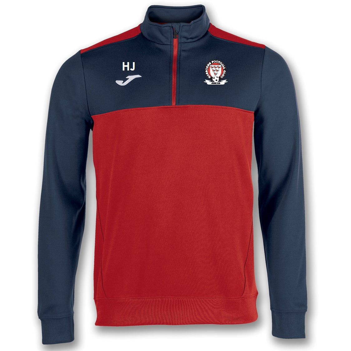 Hassocks Junior FC 1/4 Zip Red/Navy Adult (Winner)