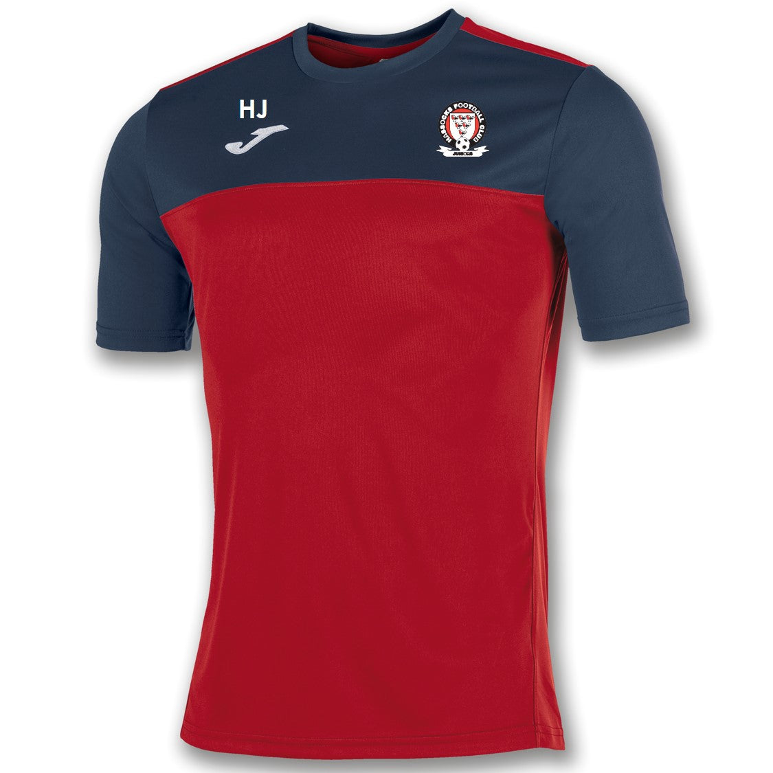 Hassocks Junior FC Tee Red/Navy Junior (Winner)