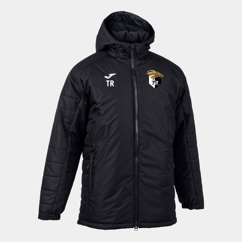 Telscombe Raiders FC Winter Coat Black Adult (Cervino)