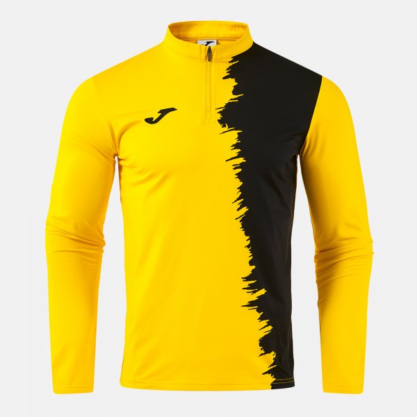 Joma Picasho City 1/4 Zip Yellow Black Adult