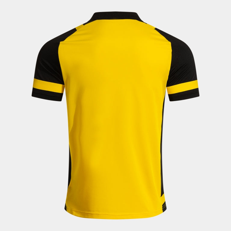 Joma Lider Polo Yellow Black Junior