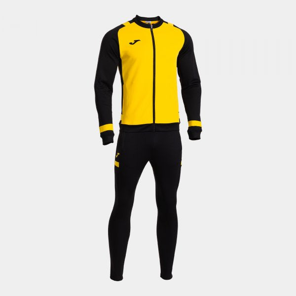 Joma Lider Tracksuit Yellow Black Junior