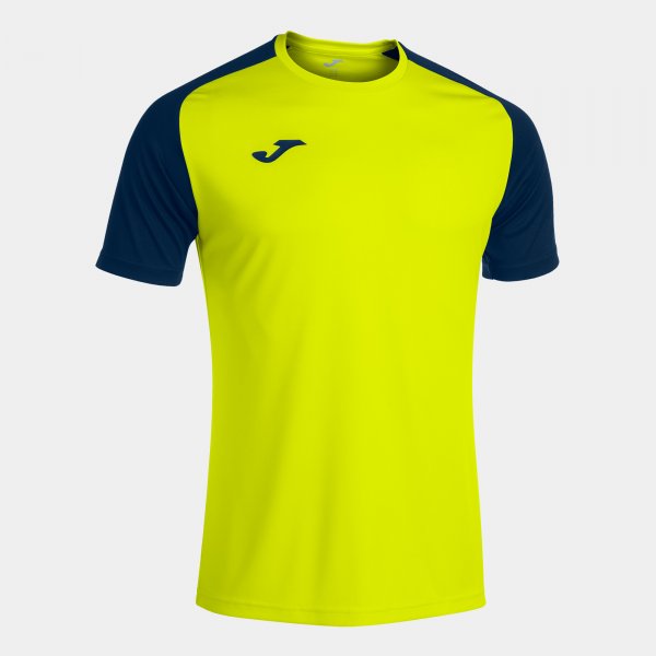 Joma Academy IV Fluorescent Yellow Navy Tee Junior
