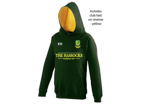 Keymer & Hassocks Hoody Adult Bottle/Yellow (Varsity)