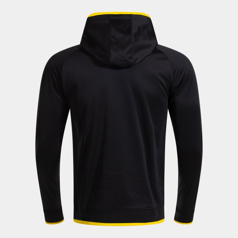 Joma Combi Premium Hoodie Black Yellow Adult