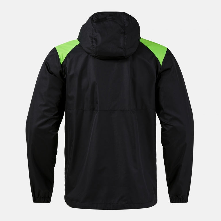 Joma Trivor 2 Rain Jacket Black Green Adult