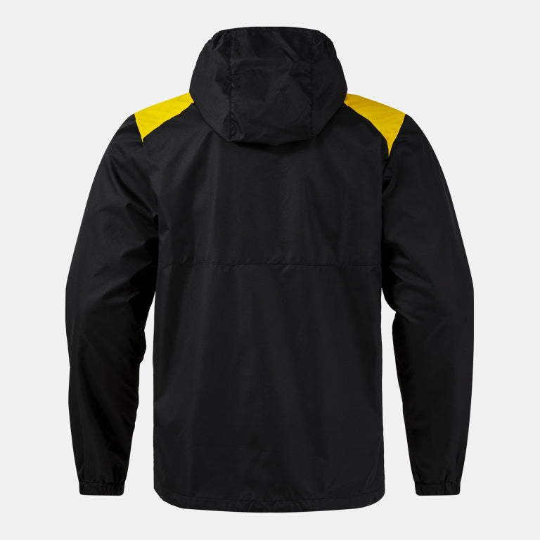 Joma Trivor 2 Rain Jacket Black Yellow Adult