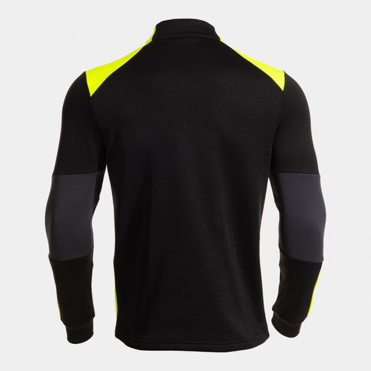 Joma Danubio 4 1/4 Zip Black Yellow Adult