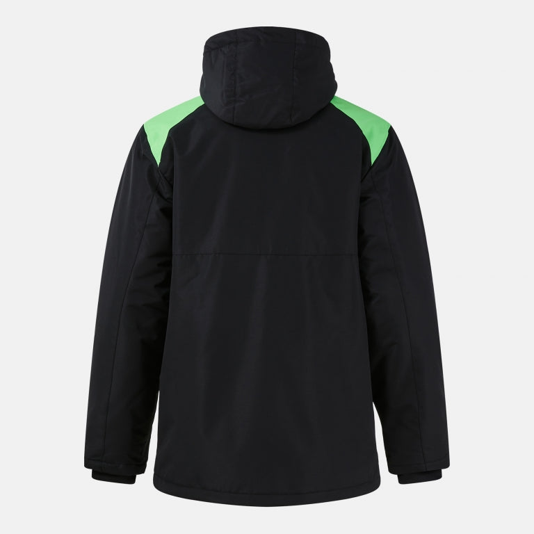 Joma Trivor 2 Winter Coat Black Green Junior