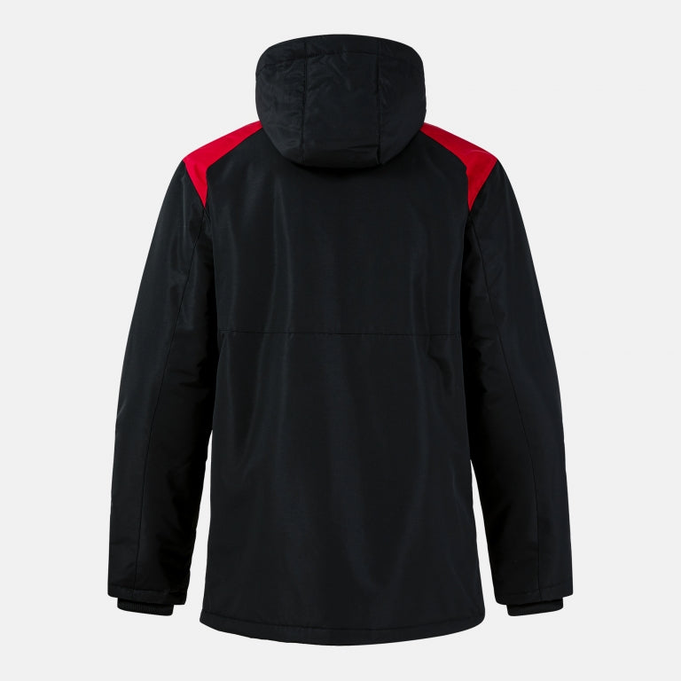 Joma Trivor 2 Winter Coat Black Red Adult