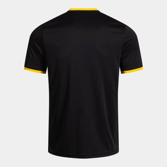 Joma Combi Premium Tee Black Yellow Junior