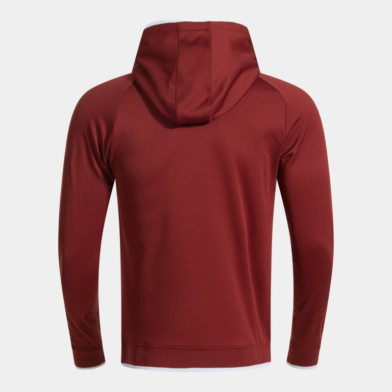 Joma Combi Premium Hoodie Burgundy White Adult