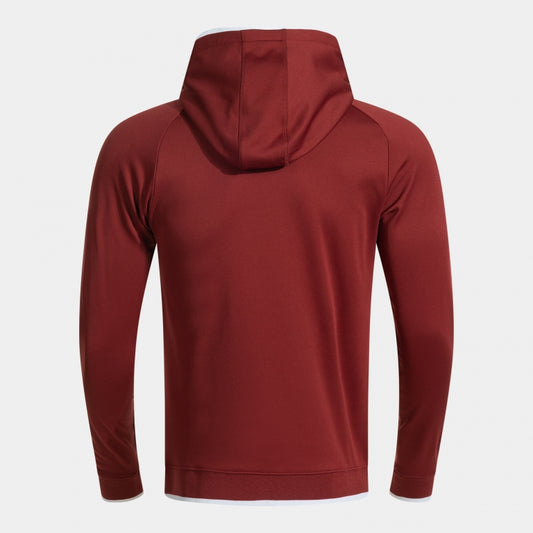 Joma Combi Premium Hoodie Maroon White Junior
