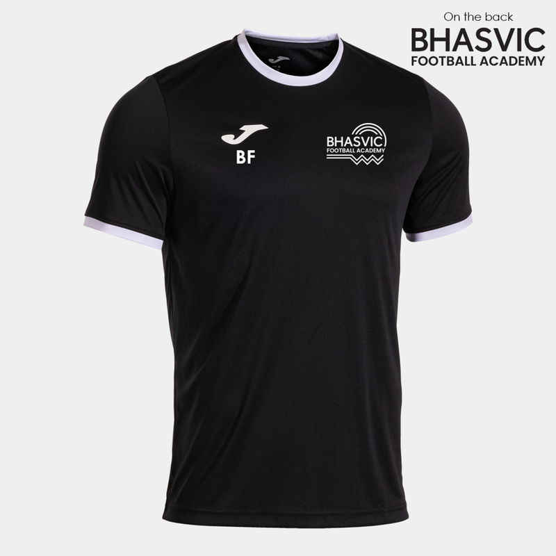 BHASVIC FOOTBALL Tee Black (Combi Prem)
