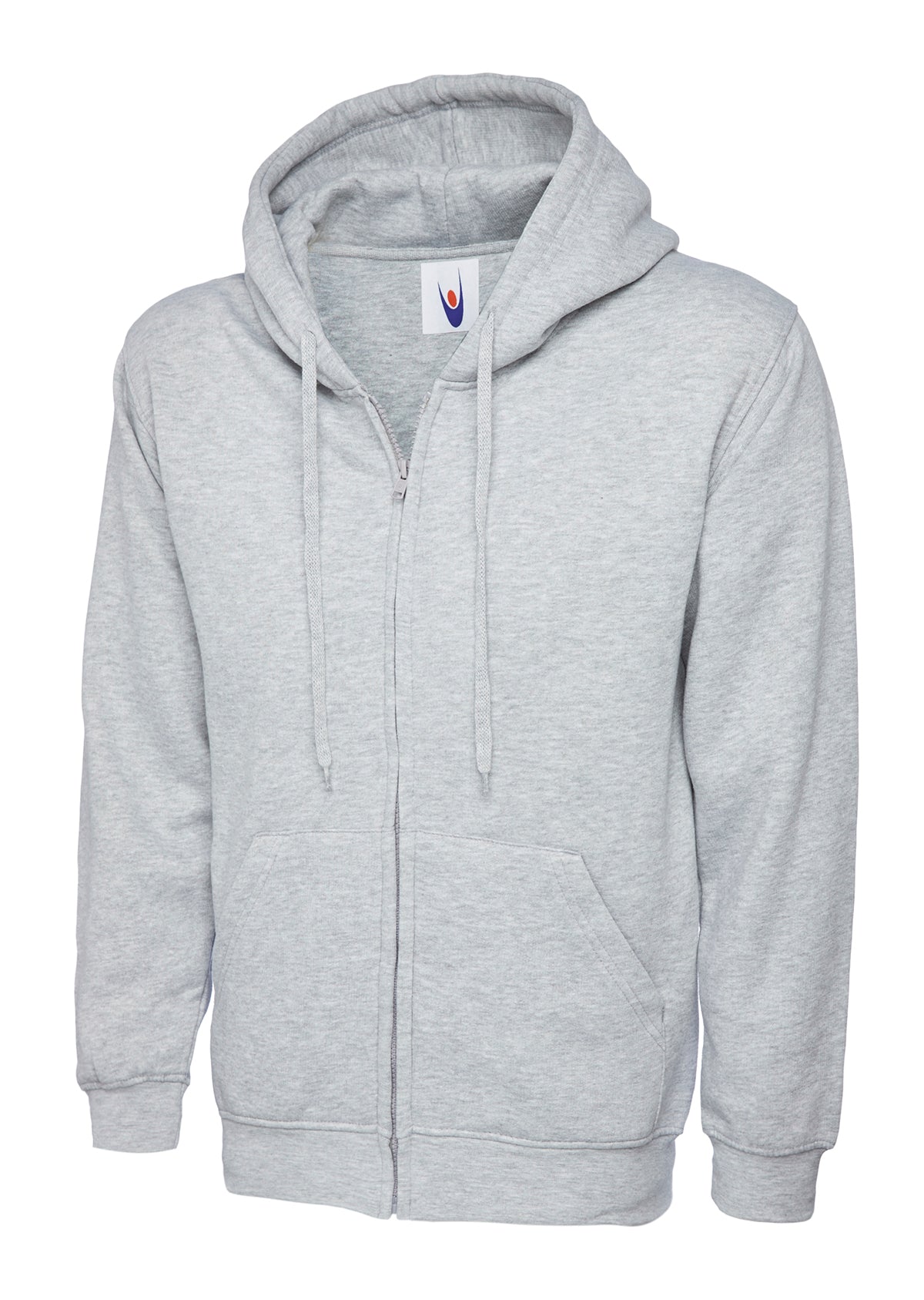 Zipped Hoodie Adult (Uneek)