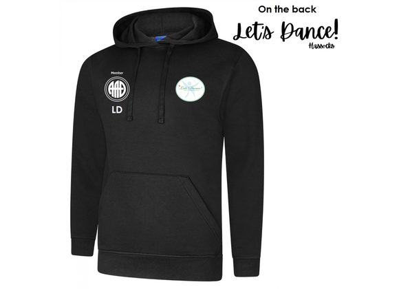 Lets Dance AAD Hoody Adult Black (UC)