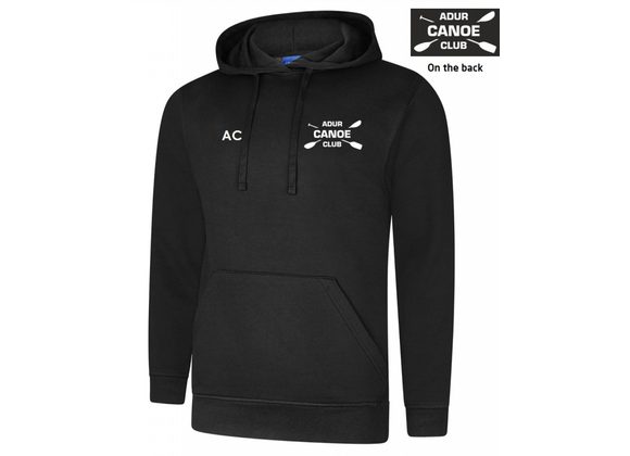 Adur Canoe Club Hoody Black (UC)