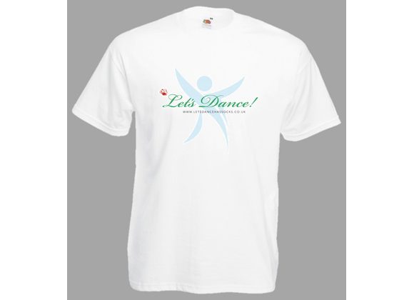 Lets Dance Tee White Junior (UC)