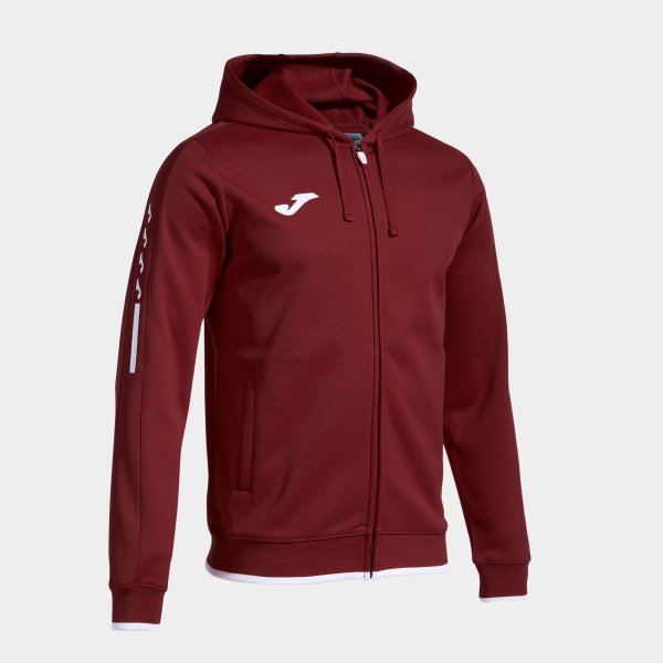 Joma Olimpiada Hoodie Maroon Adult