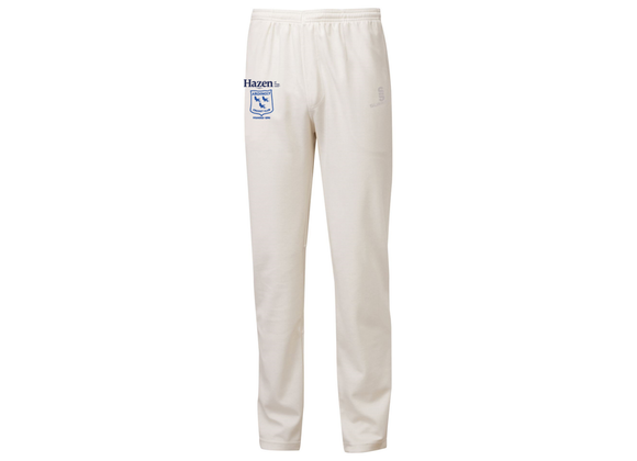 Ardingly Cricket Club Match Trousers Adult Ivory/Navy (Tek)