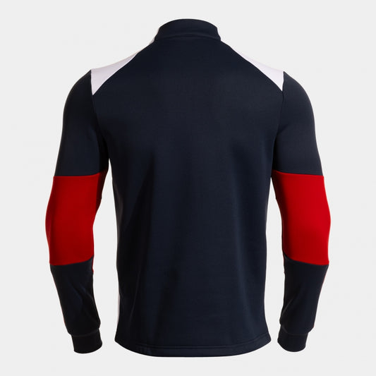 Joma Danubio 4 1/4 Zip Navy Red Adult