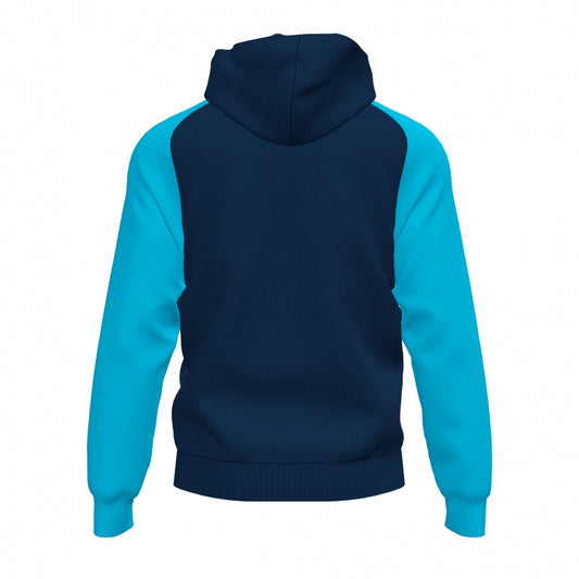 Joma Academy 4 Hoodie Navy Sky Blue Junior