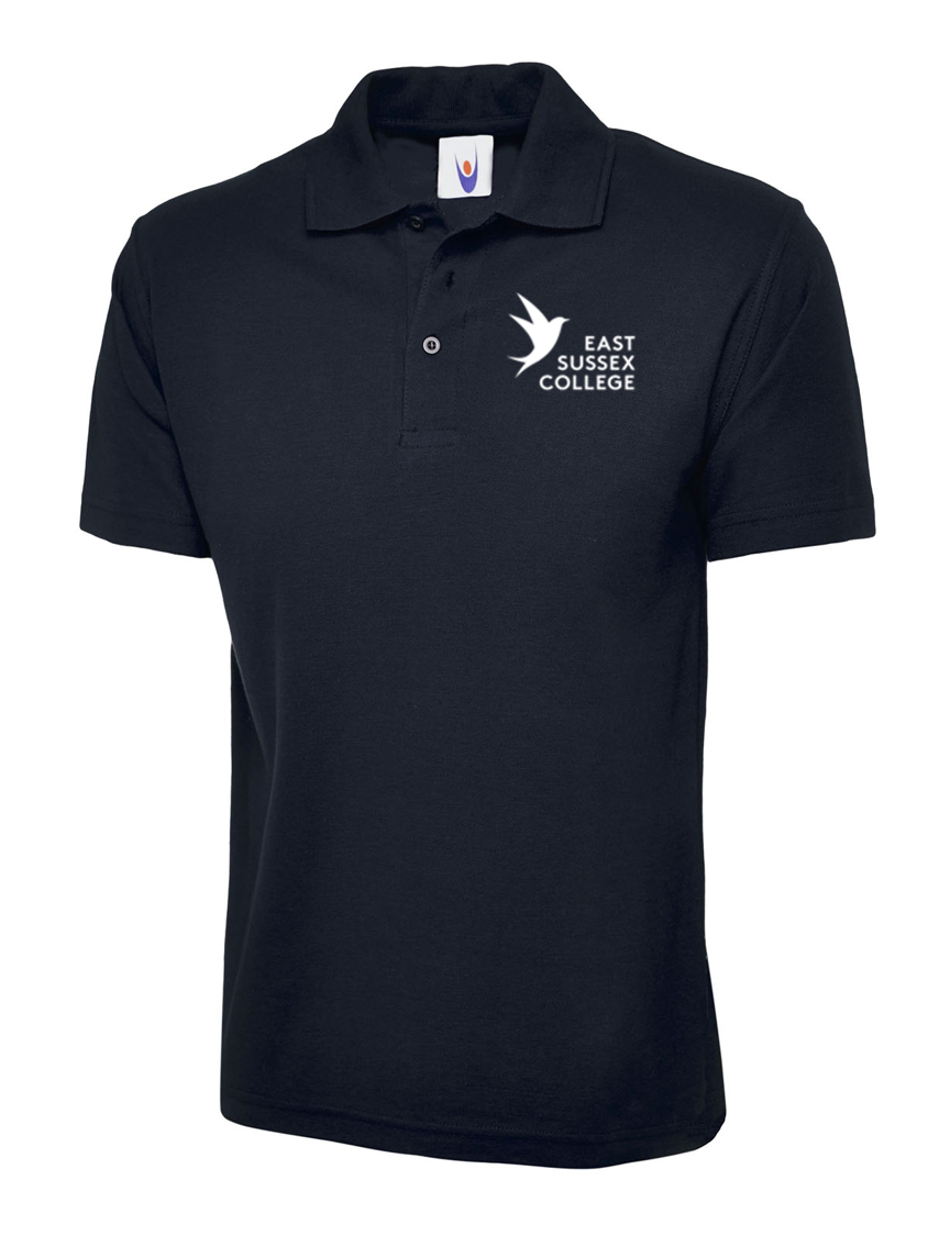 East Sussex College Plain Polo (UC)