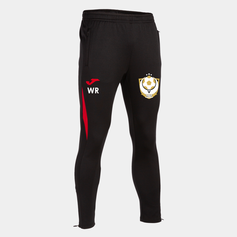 Whitehawk Rangers FC Training Pants Black/Red (C7)