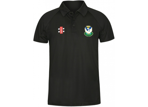 West Hoathly Cricket Club Polo Black (Matrix)