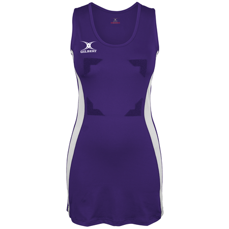 Gilbert Eclipse II Netball Dress Purple White