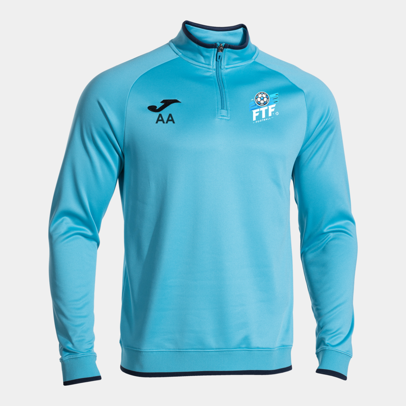 FTF Midlands 1/4 Zip Turquoise Junior (Premium)