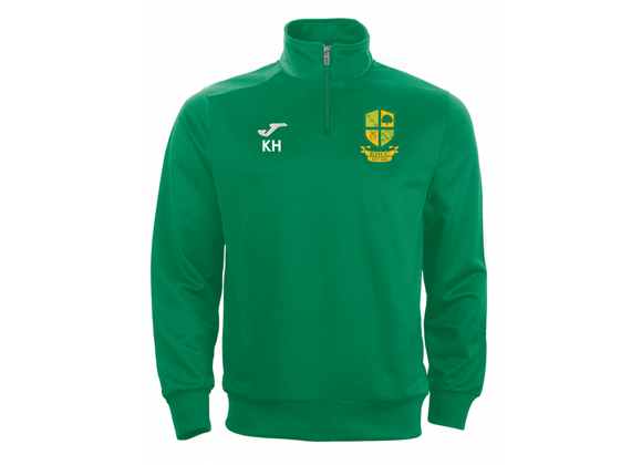 Keymer & Hassocks 1/4 Zip Junior Green (Faraon)