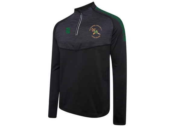 Crabtree Cavaliers CC 1/4 Zip Black (Dual)