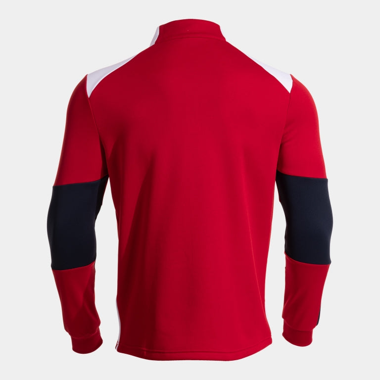 Joma Danubio 4 1/4 Zip Red Navy Junior