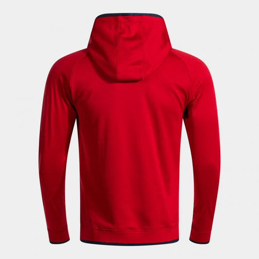 Joma Combi Premium Hoodie Red Navy Junior