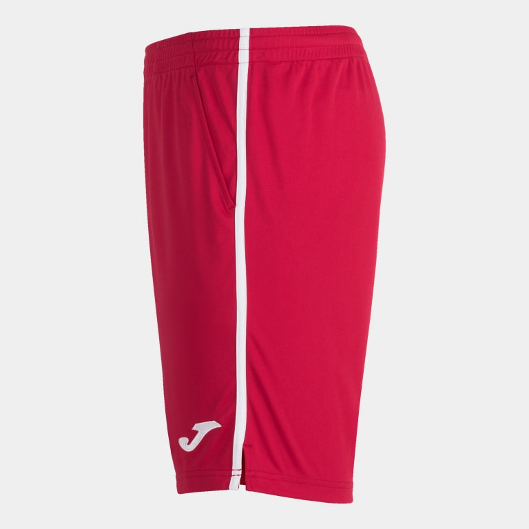 Joma Open III Shorts Red White Junior