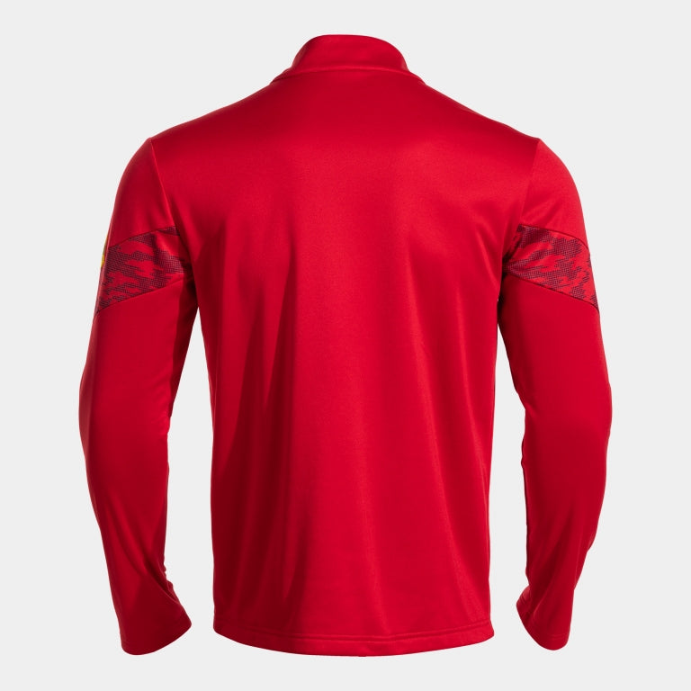 Joma Championship 8 1/4 Zip Red Yellow Junior