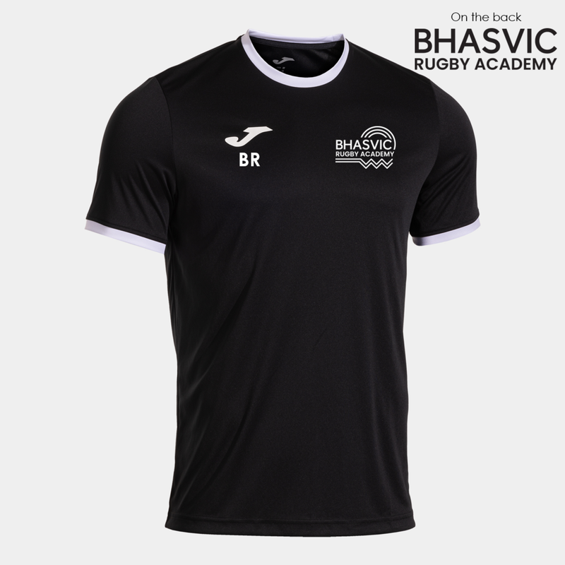 BHASVIC RUGBY Tee Black (Combi Prem)